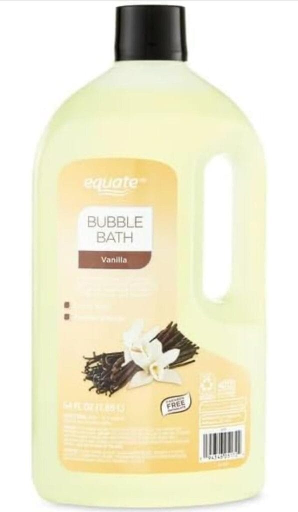 Bubble Bath, for Adult, Senior or Teens, Vanilla, 64 fl oz