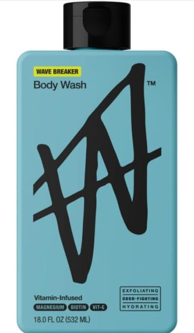 W By Jake Paul Body Wash – Exfoliating – Hydrating – Wave Breaker