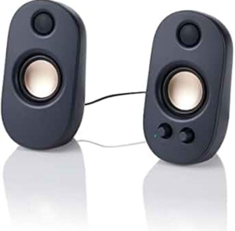 Surf Onn PC Stereo Speakers with 3.5mm Aux input jack (4.26ft / 1.3m cable) NEW