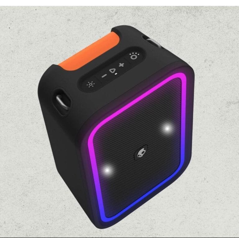 Skullcandy Stomp Bluetooth Speaker – IPX7 Waterproof Wireless Portable Speaker,