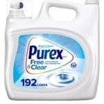 Purex Liquid Laundry Detergent, Free & Clear 250 Fluid Ounce 192 Loads Unscented