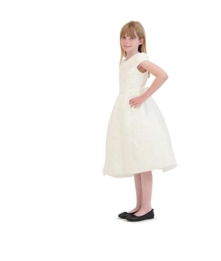 Kensie Girl Short Sleeve Holiday Dress, Sizes 4-16