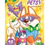 Crayola Dress Up Pets, 48 page Coloring Book, Gift for Kids