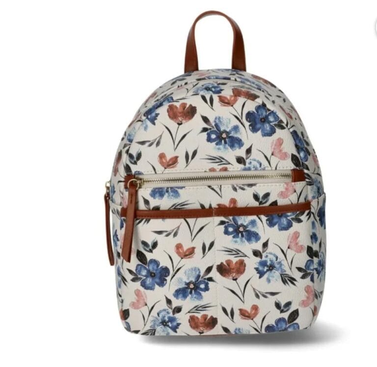 Time and Tru Women’s Kyle Dome Backpack, Floral bags