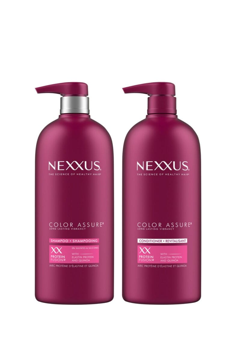 Nexxus Color Assure Shampoo and Conditioner Enhances Color Vibrancy ,32 fl .oz. 2 pc