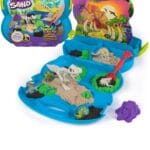 Kinetic Sand, T-Rex Dig Set with 1.5lbs Play Sand & Tools