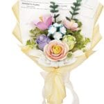 ROKR Spring Bouquet 3D Puzzle Flower DIY Assembly Craft Christmas Gift,Thanksgiving,Mother's Day, Valentine's Day,Birthday Gift Decoration,165pcs