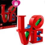 LEGO Art LOVE Collectible Building Set for Adults - Gift Idea for Engagements, Valentine’s or Mother’s Day - Home Decor for Couples - Creative Activity for Art and Design Lovers - 31214