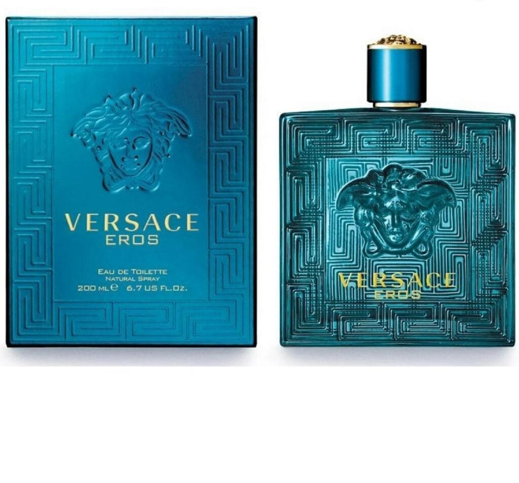 Versace Eros Eau De Toilette Natural Spray, Cologne for Men, 6.7 oz