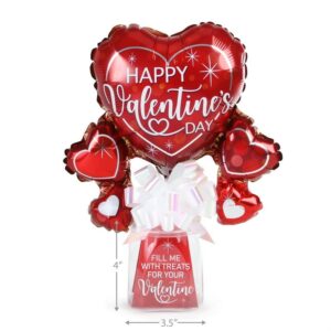 Valentine's Day Happy Valentine's Day Balloon Gift Container, by Way To Celebrate