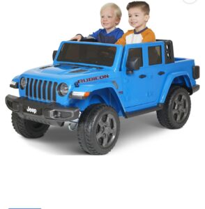 12V Jeep Gladiator Rubicon Battery Powered Ride-on by Hyper Toys, 2-Seater, , for a Child Ages 3-8, Max Speed 5 mph