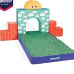 Battat Cloud Castle Foam Fort Building Set with 5 Multicolor Play Shapes, Toddler and Preschool Toys