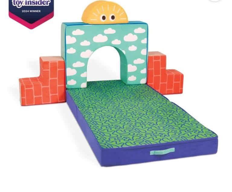 Battat Cloud Castle Foam Fort Building Set with 5 Multicolor Play Shapes, Toddler and Preschool Toys