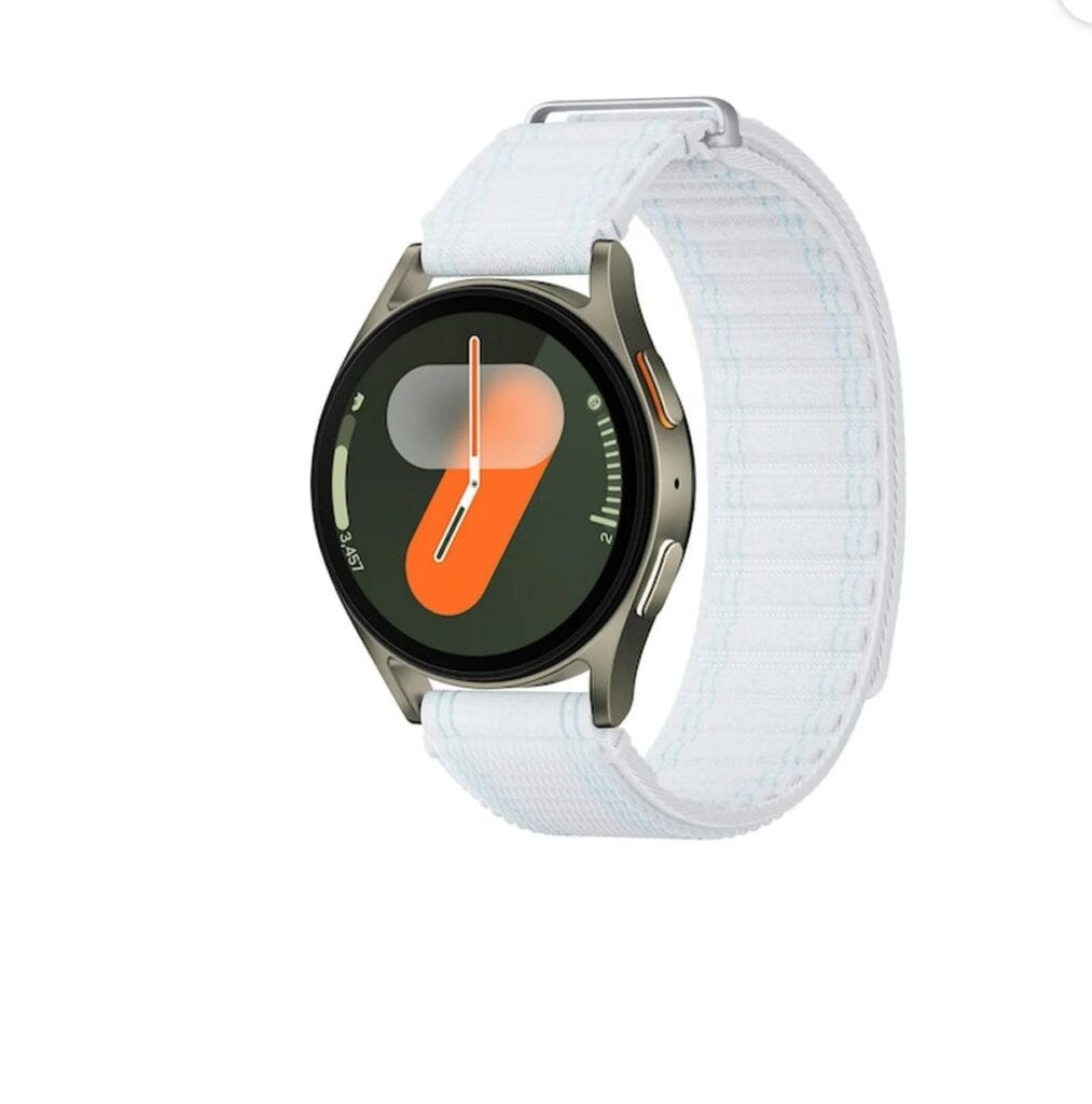 Samsung Galaxy Watch7 40mm Smart Watch, Aluminum, Bluetooth, Green Case with Blue Band