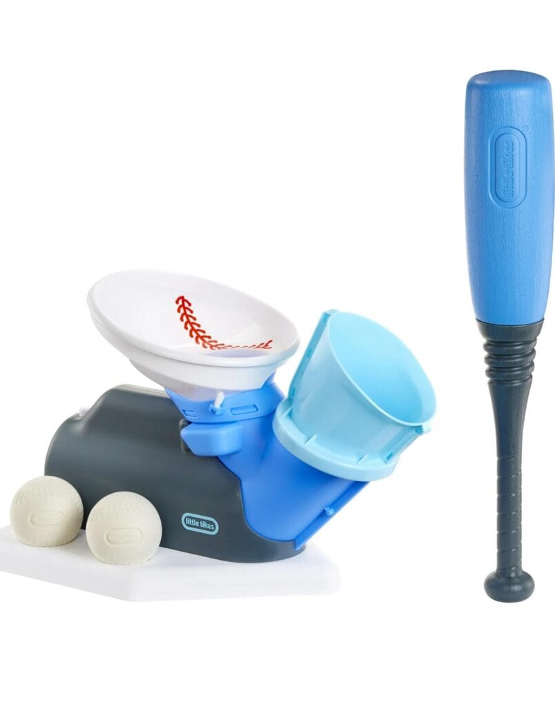 Little Tikes 2-in-1 Pop 'n Pitch Trainer – Outdoor Sports Experience for Boys and Girls Ages 3+