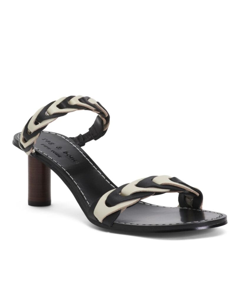Infinity Mid Heel Sandals