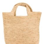 Straw Studios Raffia Handwoven Large Tote with Inner Pocket – Stylish Beach & Everyday Bag