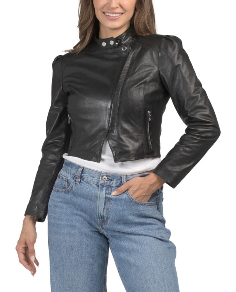 Bod & Christensen Genuine Alba Jacket – Premium Leather Jacket for Sophisticated Style