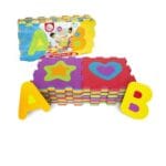 Play Day ABC Foam Playmat Learning Toy Set, 28 Interlocking Pieces, Multi-Color, Preschool and Toddler Toys