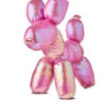 Valentine's Day Pink Balloon Dog Plush, 8 in, by Way To Celebrate