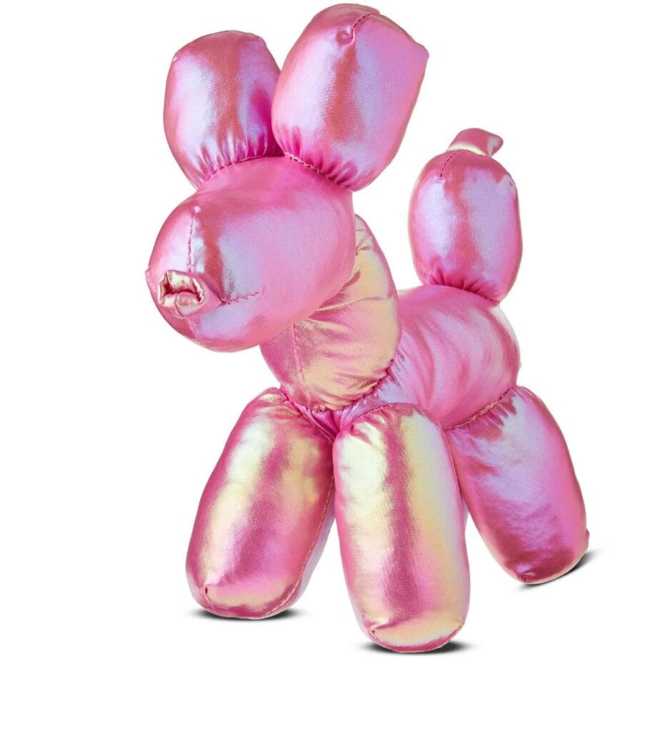 Valentine's Day Pink Balloon Dog Plush, 8 in, by Way To Celebrate