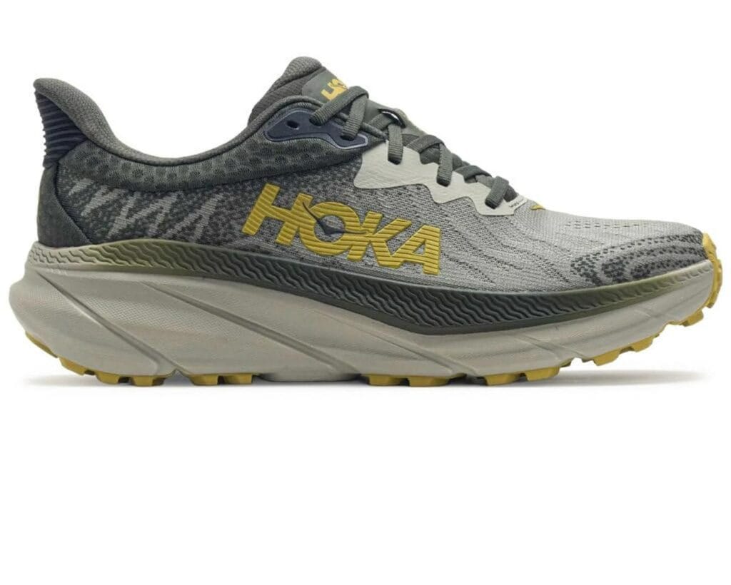 Hoka Men's Challenger 7 Sneaker, Olive Haze/Forest Cover, 8.5