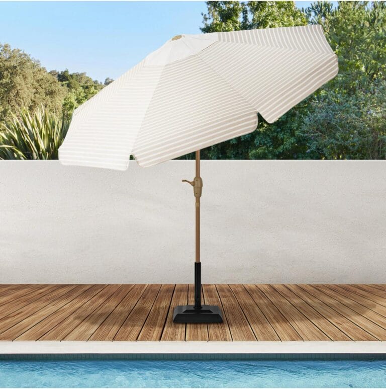details by Becki Owens 10′ Market Umbrella with Sunbrella Fabric