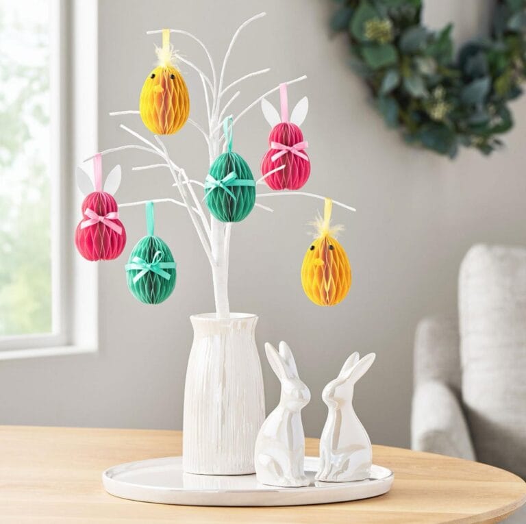 Member’s Mark 21″ Easter Tree with Paper Ornaments