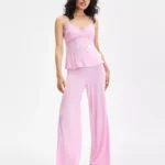 I.N.C. International Concepts Women's Lace-Trim Knit Tank & Pajama Pants Set – Exclusive at Dralys