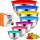 TINANA Mixing Bowls Lids 7PCS Stainless Steel Mixing Bowls Set Metal Nesting Mixing Bowls Kitchen Size 7 4 5 3 2 1 5 1 0 7 QT Great Prep Baking Servi 7d235cdb 4dd5 4e72 8599 a7de17dca817.5ea9e1c6e72 TINANA Mixing Bowls Lids 7PCS Stainless Steel Mixing Bowls Set Metal Nesting Mixing Bowls Kitchen Size 7 4 5 3 2 1 5 1 0 7 QT Great Prep Baking Servi 7d235cdb 4dd5 4e72 8599 a7de17dca817.5ea9e1c6e72