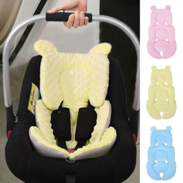 Thickened Baby Stroller Seat Cushion Pad – Cotton Liner Mat for Pushchair, Pram, and Car Seat – Breathable, Soft Infant Mattress