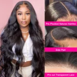 6x4 Glueless Ready-to-Wear Brazilian Straight Lace Wig – Pre-Cut, No Glue, No Gel, 100% Human Hair Wig