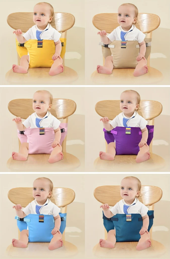 Portable Baby Dining Belt – Universal Safety Belt for Children's Seats & Dining Chairs – Perfect for Dining Out & On-the-Go
