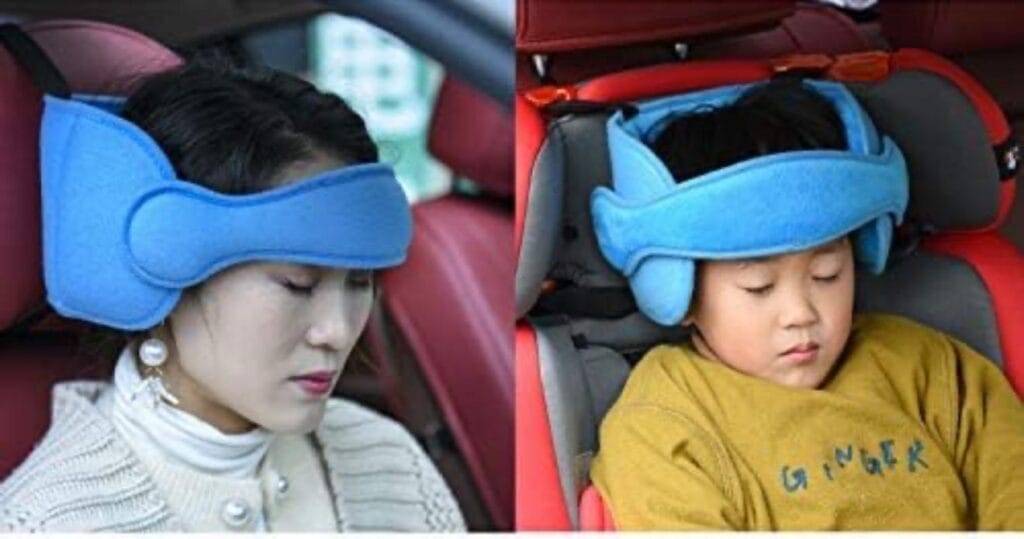 Adjustable Car Seat Pillow for Infants & Children – Soft Neck & Head Support for Better Sleep