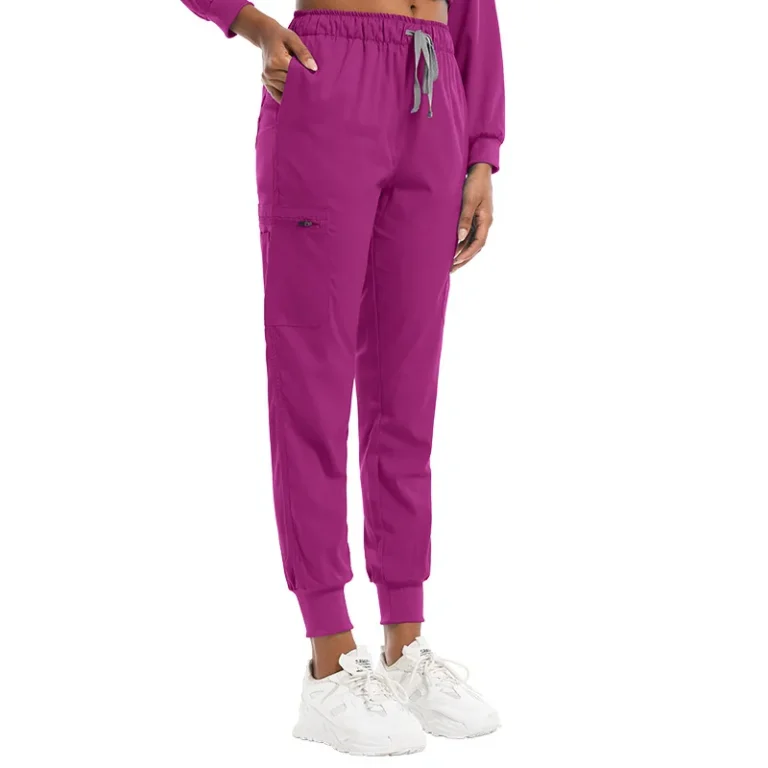 Unisex Jogger Scrub Pants – Stretch Medical Bottoms for Nurses, Doctors & Beauty Clinic Staff