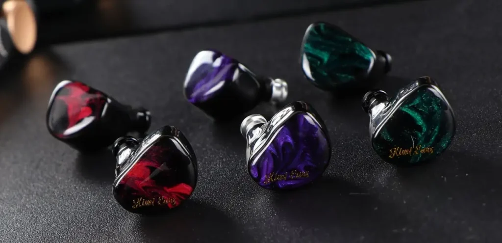 Kiwi Ears Cadenza 10mm Beryllium Dynamic Driver IEM – 3D Printed Shell with Detachable 0.78 2pin 3.5mm Cable for Audiophiles