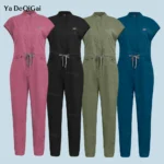 Professional Medical & Beautician Uniform Jumpsuit – High-Quality Scrubs for Clinics, Salons & Veterinary Use (Wholesale Available