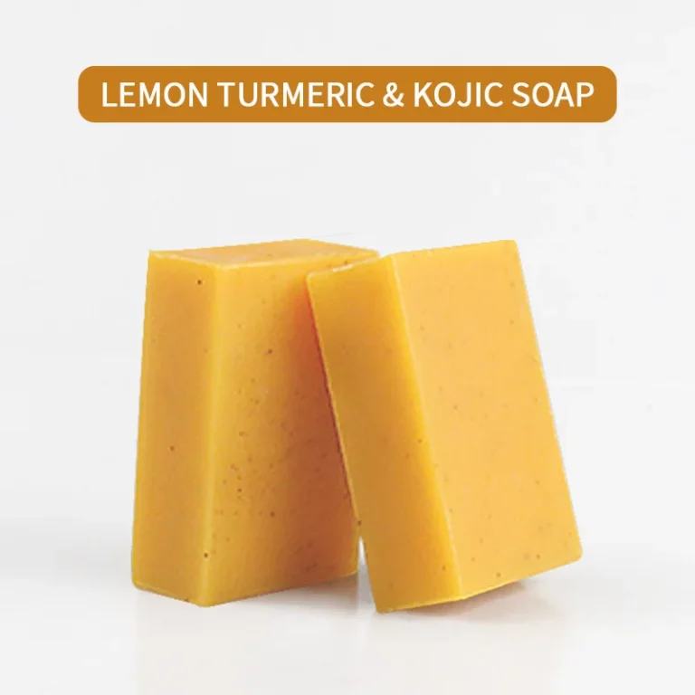 Turmeric & Kojic Acid Whitening Soap – 100g | Handmade Anti-Aging, Moisturizing Face & Body Bar for Acne & Dark Spot Treatment