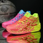 Men’s Lightweight High-Top Basketball Shoes – Shock-Absorbing Training Sneakers for Summer & Fitness