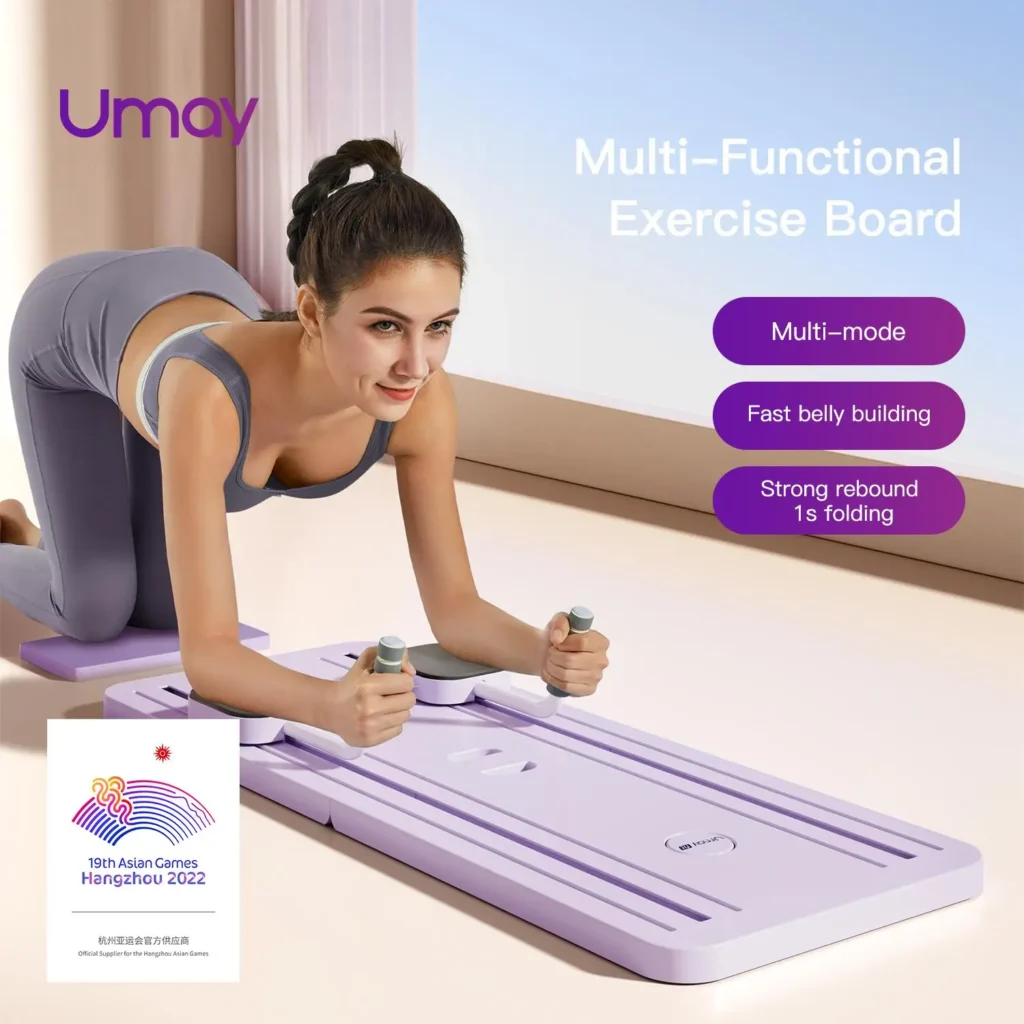 Umay Multifunctional Ab Exercise Board – Compact Pilates Reformer & Core Trainer for Home Fitness