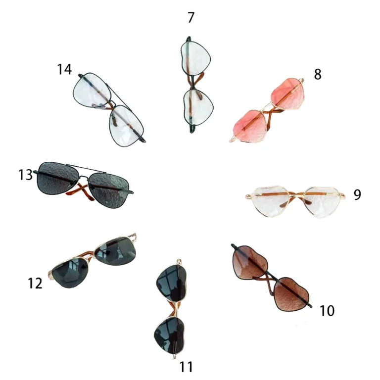 Heart Shaped Infant Glasses – Newborn Photography Prop, Baby Boy & Girl Sunglasses for Photo Shoots & Eye Protection