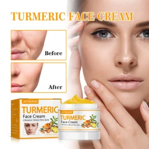 Jaysuing Turmeric Firming Face Cream – Hydrating, Brightening & Anti-Aging Moisturizer (50g)