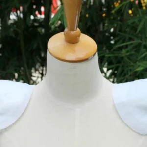 1 Pair Soft Padded 5cm Thick High Shoulder Pads ,Sewing Accessories for Blazer & Clothing Structure Enhancement