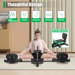Heavy Duty Leg Stretcher Machine ,Adjustable Flexibility Training Split Machine for Home Gym, Yoga, Ballet & Martial Arts