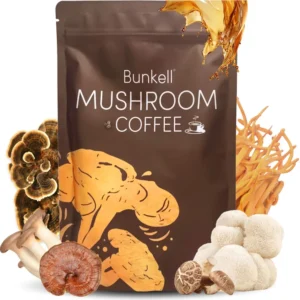 6-in-1 Organic Mushroom Powder , 2000mg | Brain Health, Focus, Energy, Anti-Fatigue & Digestive Support