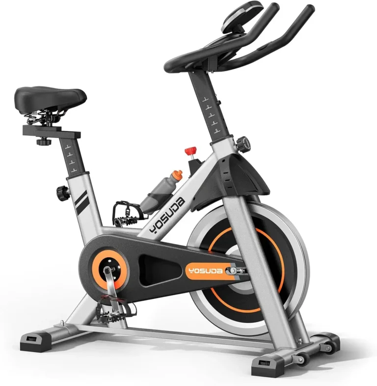 Indoor Stationary Cycling Bike ,Magnetic or Brake Pad Resistance, Tablet Mount, Comfortable Seat, Silent Belt Drive