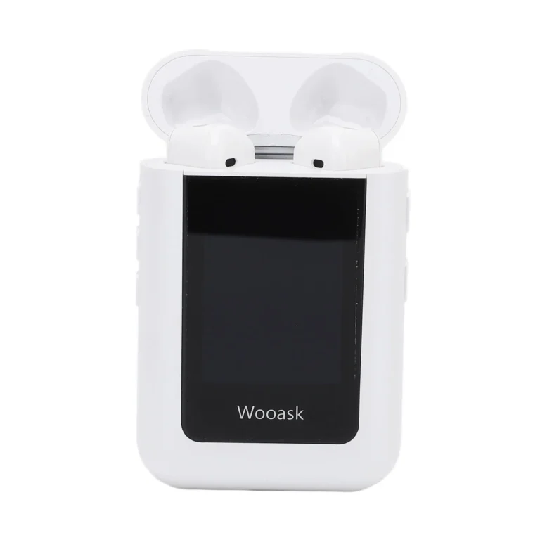 Bluetooth Translation Earphones LCD Screen Support 144 Languages AI Interaction Recording Battery Display Translation Earbuds