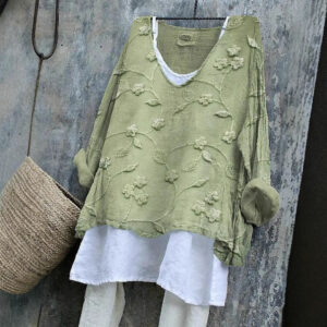 Womens Loose-fitting Casual Long-sleeve Hoodie With 3D Print