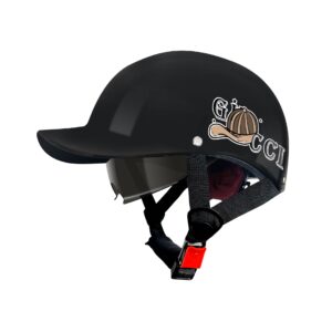 Unisex Half-face Sun-protection Electric Scooter Helmet
