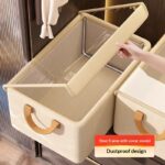 Clothing Storage Box With Lid - Four Compartments